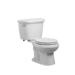 PROFLO PFGPC012PAWH White Two Piece Toilet