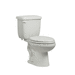 PROFLO PFJRC012HEIWH White Two Piece Toilet