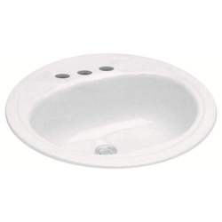 PFS194RBS Getchell Self Rimming Bathroom Sink - Biscuit PFS194RBS Getchell Self Rimming Bathroom Sink - Biscuit