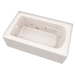 PROFLO PFW6036ALSKNBS Biscuit 60'' x 36'' Whirlpool Bath
