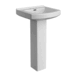 PROFLO PF1061WH White Pedestal Base