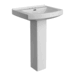 PROFLO PF7004WH White Pedestal Basin