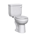 PROFLO PFJRC212RMWH White Two Piece Toilet