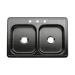 PROFLO PFSR332263 Stainless Steel Double Bowl Kitchen Sink