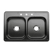 PROFLO PFSR332273A Stainless Steel Double Bowl Kitchen Sink