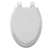 PROFLO PFTSWEC2000WH White Toilet Seat