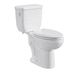 PROFLO PFADC412WH White Two Piece Toilet