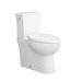 PROFLO PFPOC312SHEUUAWH White Two Piece Toilet