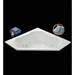 PROFLO PFWPLUSA6060RBS Biscuit 60" Corner Whirlpool Bath