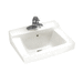 American Standard A0321075020 White Wall Hung Bathroom Sink