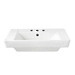 American Standard A0641008020 White Pedestal Basin