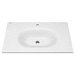 American Standard A1298001020 White Vanity Top