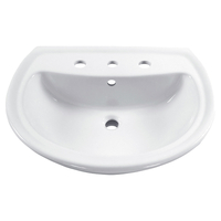  Cadet Pedestal Basin Part - White