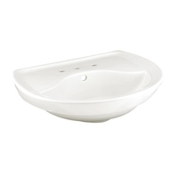  Ravenna Pedestal Basin Part - White