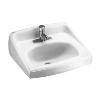  Lucerne Wall Hung Bathroom Sink - White