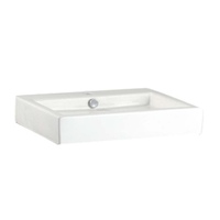  Studio Vessel Style Bathroom Sink - White