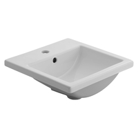  Studio Carr Self Rimming Bathroom Sink - White