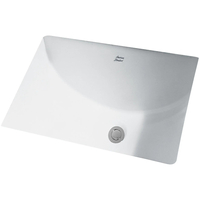  Studio Undermount Style Bathroom Sink - White