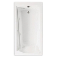  Evolution 60'' x 32'' Whirlpool Bath - White