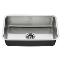  Stainless Steel Undermount - Single Bowl Kitchen Sink - Stainless Steel