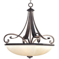  Oak Harbor Up Light Pendant Light - Rustic Burnished