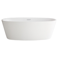  Serin Unique Size Soaking Tub - White