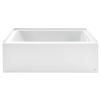  Studio 60'' x 32'' Soaking Tub - Polished Chrome