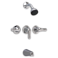  Colony Soft Three Handle Tub & Shower Faucet - Polished Chrome