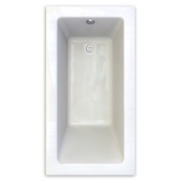  Studio 60'' x 32'' Soaking Tub - White