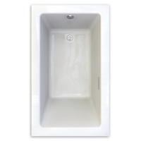  Studio 60'' x 36'' Soaking Tub - White