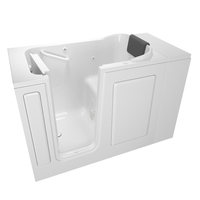  105 Premium Series Unique Size Whirlpool Bath - White