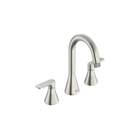  Aspirations 8'' Widespread Bathroom Faucet - Matte Black