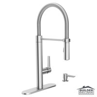  Grayson Single Handle Kitchen Faucet - Stainless Steel