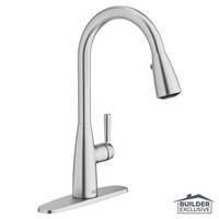  Hillsdale Pull-Out Spray Kitchen Faucet - Stainless Steel