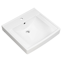  Decorum Wall Hung Bathroom Sink - White