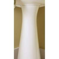  Cornice Pedestal Base Part - White