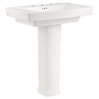  Townsend Pedestal Bathroom Sink - White