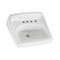  Wall Hung Bathroom Sink - White