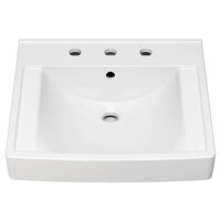 Wall Hung Bathroom Sink 21'' x 20-1/4''