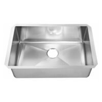  Pekoe Stainless Steel Undermount - Single Bowl Kitchen Sink - Stainless Steel