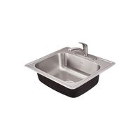  Colony Stainless Steel Single Bowl Kitchen Sink - Stainless Steel