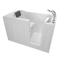  119 Luxury Series Unique Size Combination Tub - White