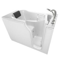  109 Premium Series Unique Size Combination Tub - White