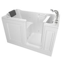  219 Luxury Series Unique Size Whirlpool Bath - White