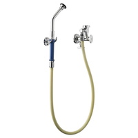  Wall Mounted Commercial Bathroom Sink Faucet - Polished Chrome