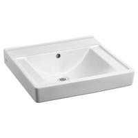  Decorum Wall Hung Bathroom Sink - White