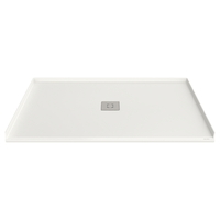  Studio Single Threshold 48'' and Larger Shower Base - White