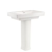  Townsend Pedestal Bathroom Sink - White