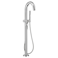  Contemporary Freestanding Tub Faucet - Polished Chrome