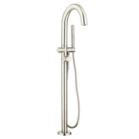  Contemporary Tub Faucet Trim Trim Kit - Brushed Nickel